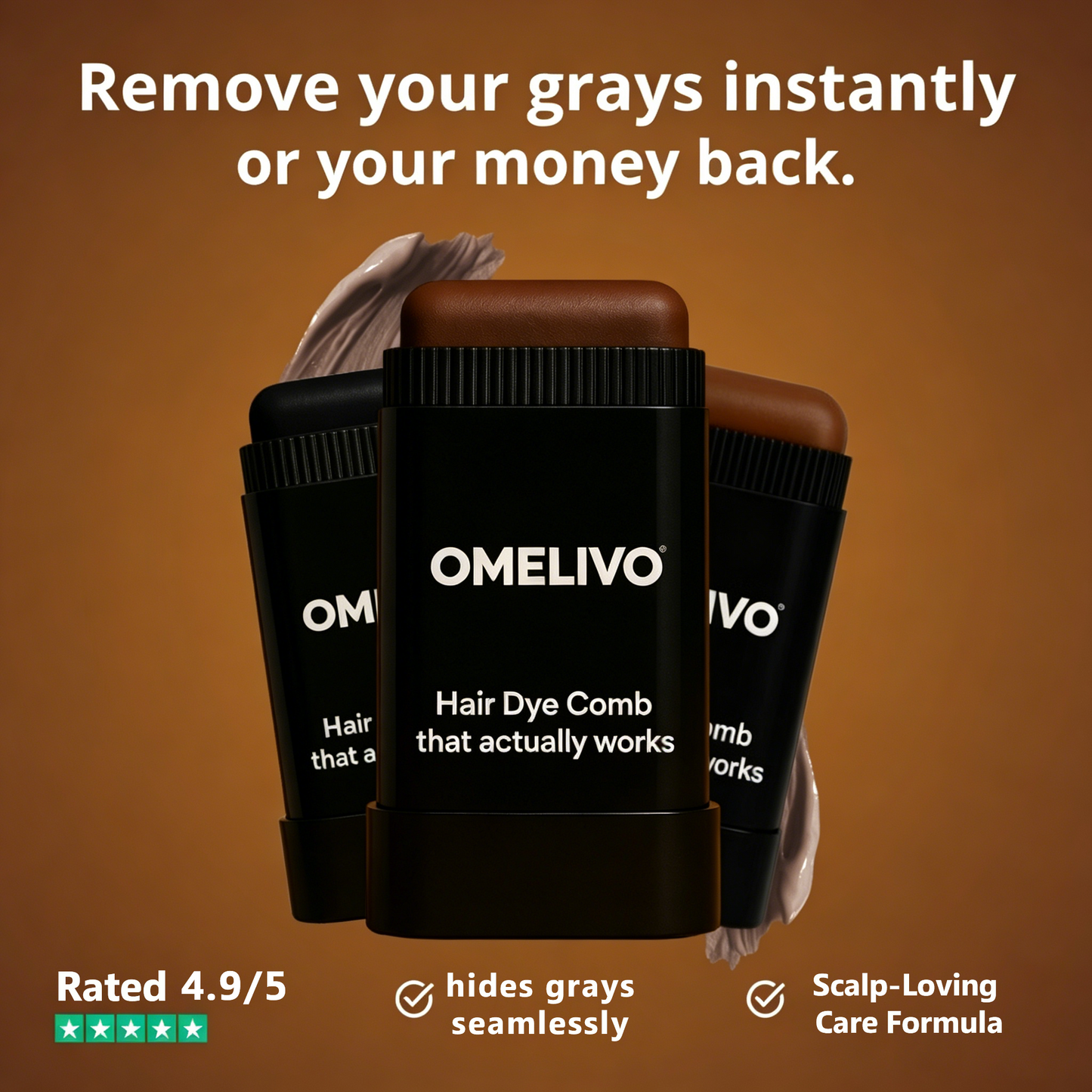 OMELIVO™ Instant Gray Coverage Stick