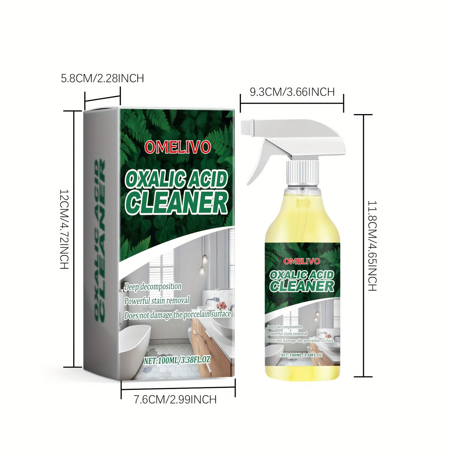 OMELIVO™ Multi-Surface Bathroom Stain & Limescale Remover