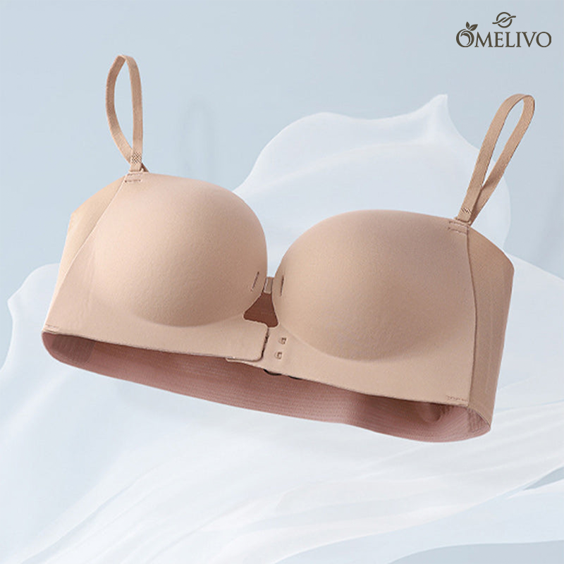 Lock in 20% OFF for life OMELIVO®💜Zero-Slip Front Closure Push-Up Bra