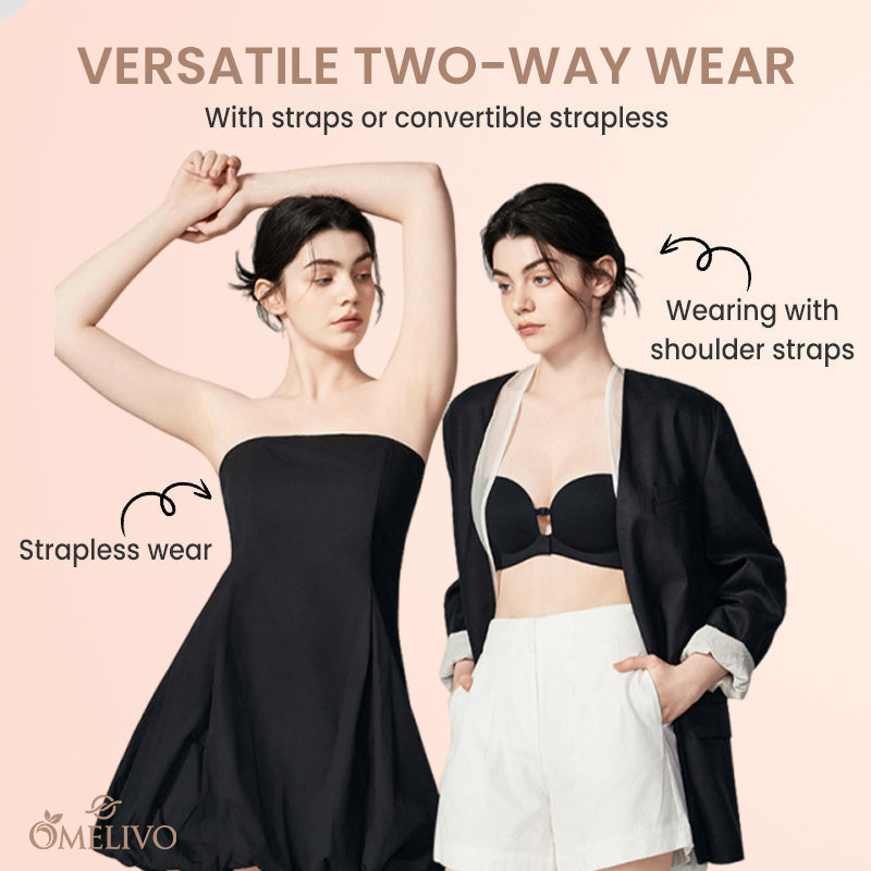 Lock in 20% OFF for life OMELIVO®💜Zero-Slip Front Closure Push-Up Bra