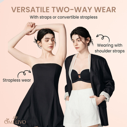 Lock in 20% OFF for life OMELIVO®💜Zero-Slip Front Closure Push-Up Bra