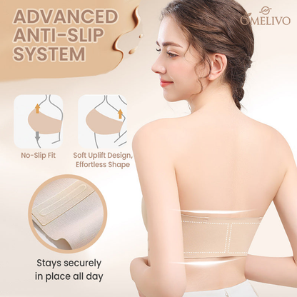 Lock in 20% OFF for life OMELIVO®💜Zero-Slip Front Closure Push-Up Bra